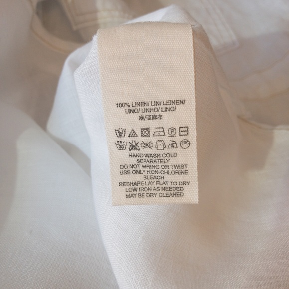 Linen Dress Free People Meet Me Halfway Linen Shirt Dress - Picture 11 of 16